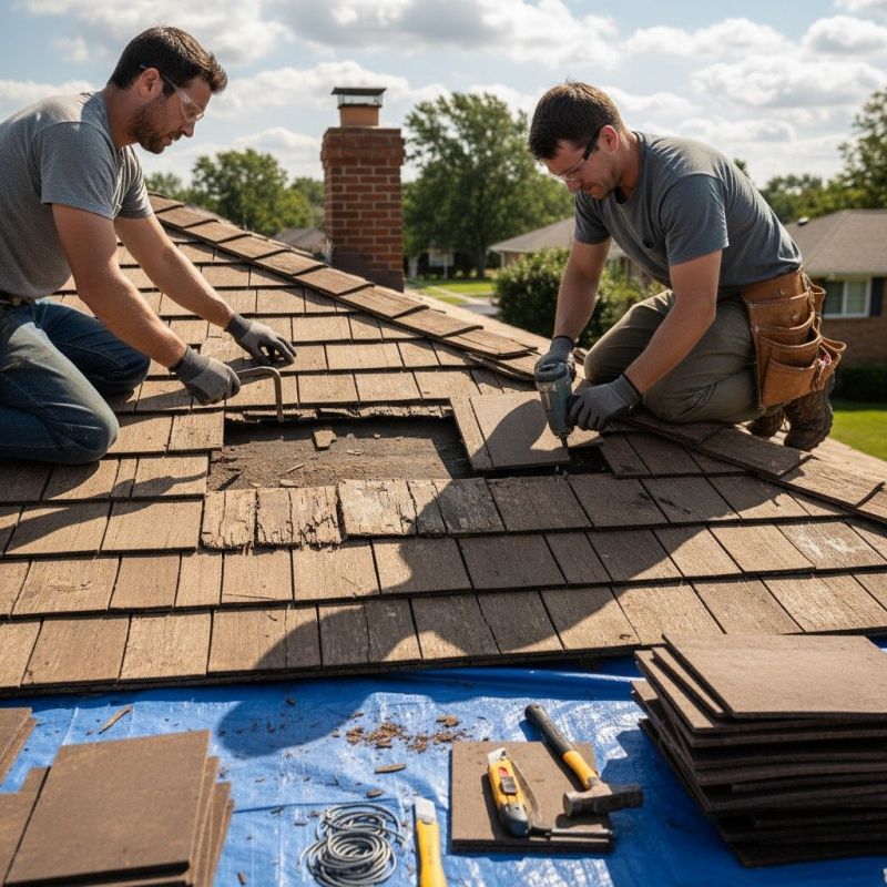 Wood Roofing Installation
